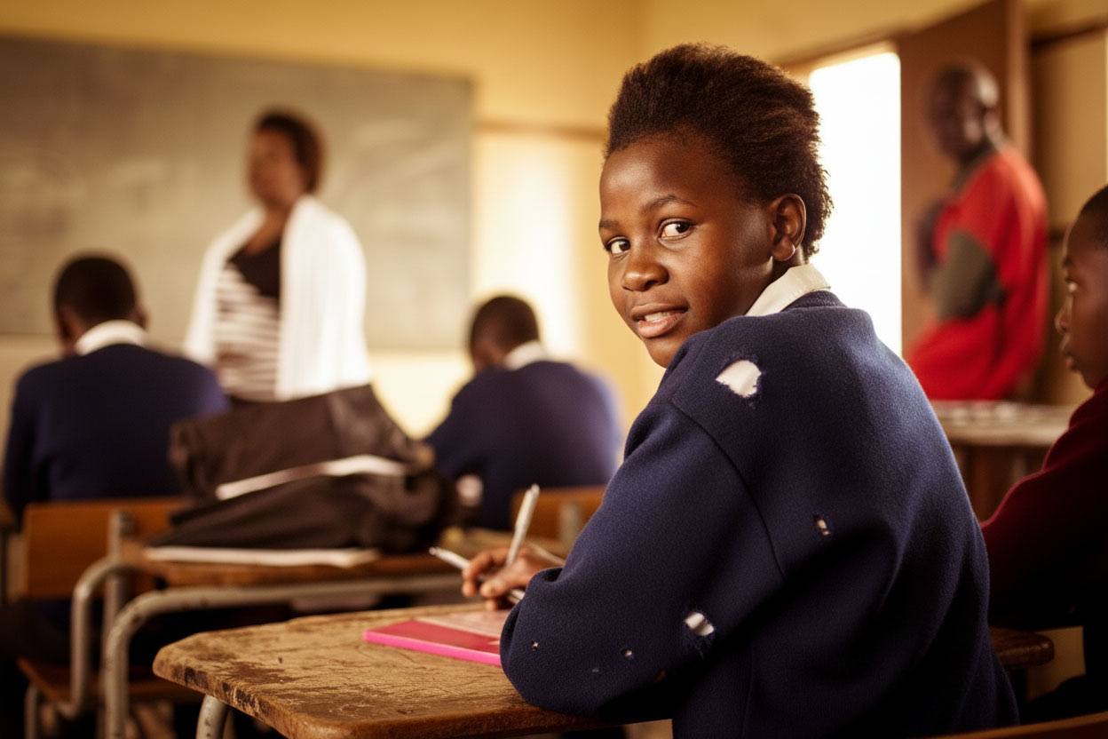 Fudumala School Jersey Drive - Ubuntu in action